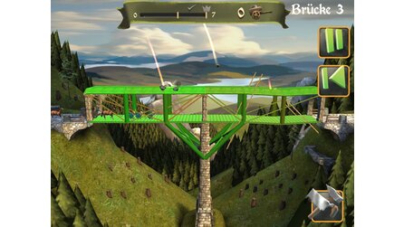 Bridge Constructor: Mittelalter - Screenshot aus der iOS-Version