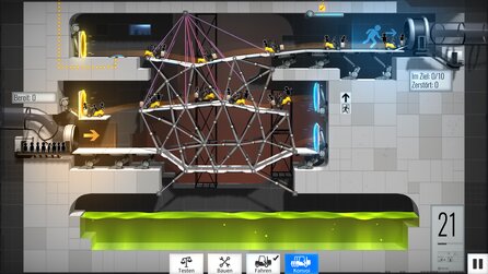 Bridge Constructor Portal - Screenshots