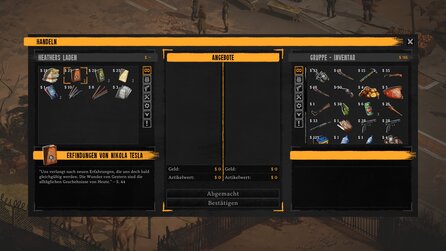 Broken Roads - Screenshots zum Fallout-artigen Rollenspiel