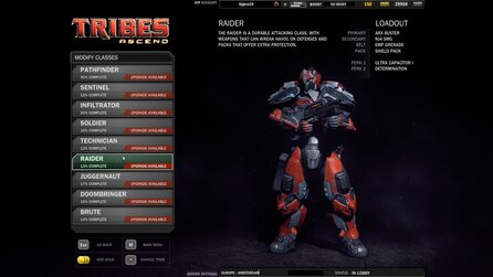 Tribes: Ascend - Die Klassen