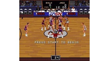 Bulls vs. Blazers and the NBA Playoffs SNES