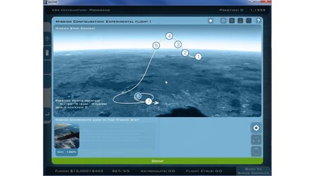 Buzz Aldrins Space Program Manager - Screenshots aus der Alphaversion