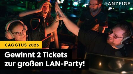 CAGGTUS 2025 - Gewinnt 2 Plätze für die größte LAN-Party Deutschlands 2025!
