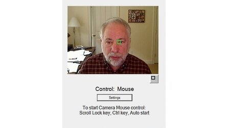 Camera Mouse - PC per Kopfbewegung steuern