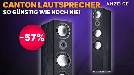 Hifi Lautsprecher: Canton Soundsysteme in den Black Weeks um die Hälfte reduziert