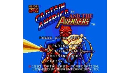 Captain America and the Avengers Sega Mega Drive