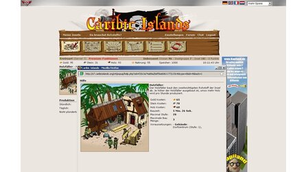 Caribic Islands - Browserspiel des Tages - Ahoi, ihr alten Landratten!