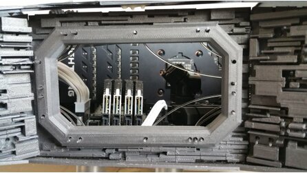 Case Modding - Bilder eines PCs im Sternenzerstörer von Star Wars
