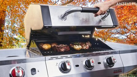 Grillgenuss im Herbst: Gasgrill mit 900° Searbrenner jetzt zum Schnäppchenpreis!