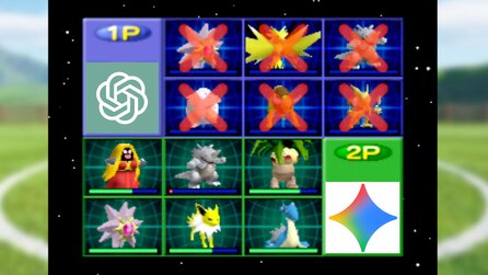 ChatGPT vs. Gemini: Wer ist der bessere Pokémon-Trainer? Einer von beiden wischt mit dem anderen den Boden auf, wie ein Experiment zeigt