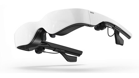 CeBIT 2013 - Multimedia-Brille Cinemizer OLED mit Headtracker für Spiele