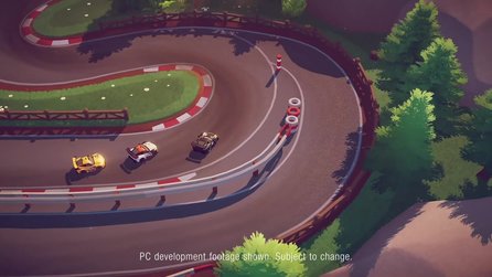 Circuit Superstars - E3-Ankündigungs-Trailer des Top-Down-Rennspiels