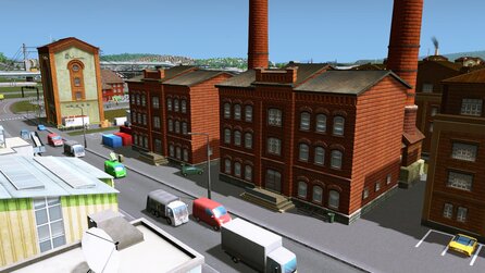 Cities: Skylines - Screenshots aus Version 1.1 mit europäischen Gebäuden