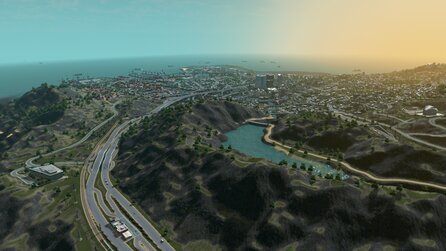 Cities: Skylines - Screenshots des Nachbaus von Los Santos aus GTA 5