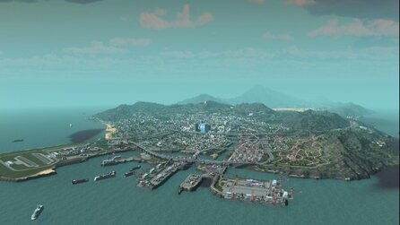 Cities: Skylines - Screenshots des Nachbaus von Los Santos aus GTA 5
