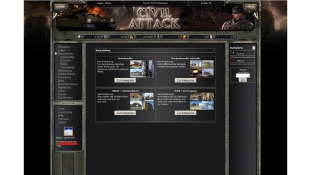 Civil Attack - Browserspiel des Tages - Zeitintensive Action-Strategie