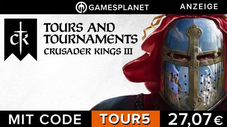 Brandneues Crusader Kings 3 DLC: Schnappt euch jetzt Tours and Tournaments reduziert bei diesem Shop