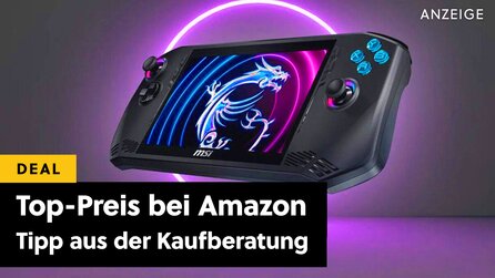 GameStar-Empfehlung günstiger denn je: MSI Claw 8 AI+ jetzt bei Amazon im Deal