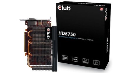 Club 3D - Passiv gekühlte Radeon HD 5750