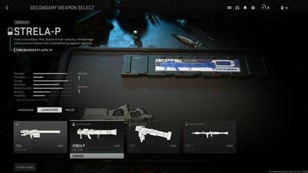 CoD Modern Warfare 2 - Nahkampfwaffen und Werfer