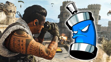 Spieler stirbt in CoD: Warzone, weil er ein Graffiti für den echten Gegner hält