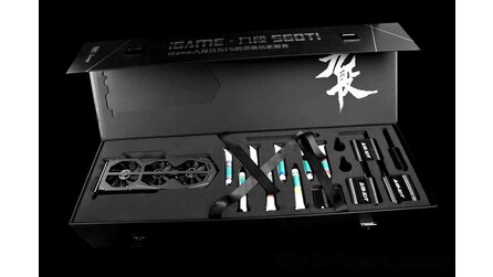 Colorful iGame GTX 560Ti Kudan - Grafikkarte mit Monsterkühler + Lackier-Set