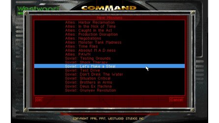 Command + Conquer: Alarmstufe Rot - Vergeltungsschlag - Screenshots