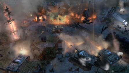 3D-Grafik im Wandel der Zeit - Explosionen in Company of Heroes 2
