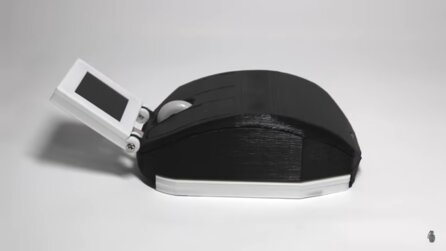 Der Maus-Computer - Maus mit integrierter CPU, Tastatur und Monitor