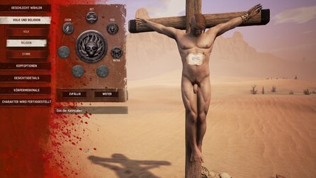 Conan Exiles - Entwickler erklären Sinn und Zweck des Penis-Sliders, und reden über Kastration