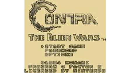 Contra III: The Alien Wars Game Boy