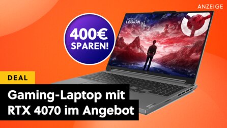 Nvidia RTX 4070 mit 165Hz zum Spottpreis: Dieser Gaming-Laptop ist dünn, ultraleicht und nur noch heute krass reduziert!