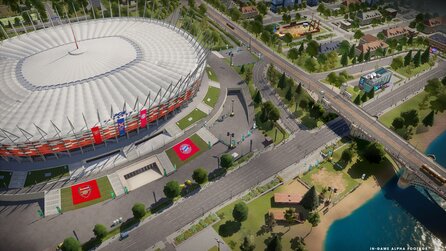 Copa City - Screenshots zum Aufbauspiel mit Fußballszenario