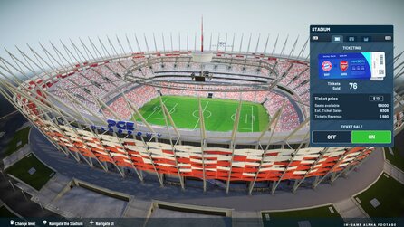 Copa City - Screenshots zum Aufbauspiel mit Fußballszenario