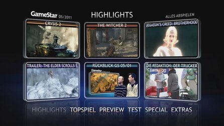 Video-Highlights 052011 - Die Highlights der GameStar-DVD