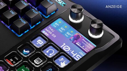 Tastatur mit integriertem Stream Deck jetzt historisch günstig!
