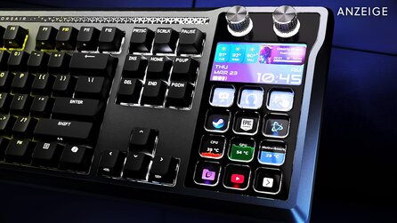 Tastatur mit eingebautem Stream Deck ist auf Amazon jetzt günstig zu haben