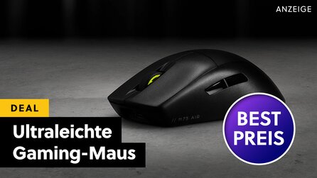 Übersteht bis zu 100 Millionen Klicks: Ultraleichte + kabellose Gaming-Maus von Corsair im Tiefstpreis-Angebot bei Amazon