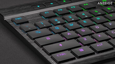 Die vielleicht flachste Tastatur der Welt: Dieses mechanische Keyboard aus gebürstetem Aluminium ist jetzt ein Prime-Day-Schnäppchen!