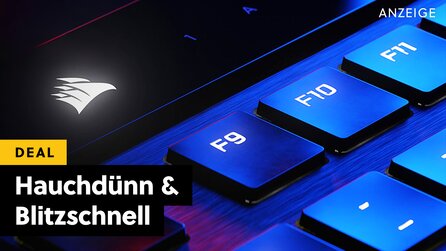 Die vielleicht dünnste Tastatur der Welt: Corsair führt die Keyboard-Konkurrenz vor - mit gebürstetem Aluminium und einem lächerlich günstigen Preis!