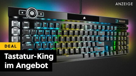 Eine Offenbarung für optische Tastaturen: Die Corsair K100 RGB ist gerade überraschend günstig!