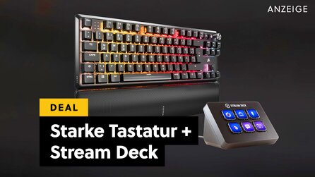 Corsair spendiert, ihr müsst nur zugreifen: Jetzt die K70 Core mit Stream Deck als Dreingabe sichern!