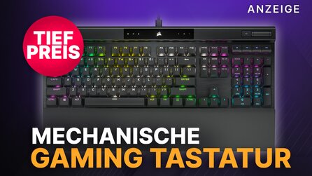 Tastengekloppe zum Tiefstpreis: Holt euch die mechanische Corsair K70 RGB Gaming Tastatur!