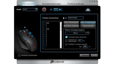 Corsair Raptor M45 - Treiber