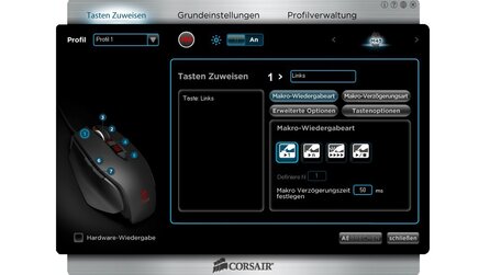 Corsair Raptor M45 - Treiber