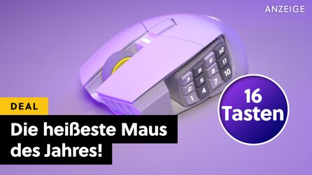 Wenn ich mir heute eine neue Maus kaufen würde, wäre es diese: 16 programmierbare Tasten, kabellos – und jetzt im Amazon-Angebot!