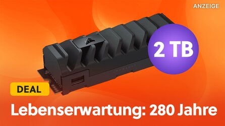M.2 NVMe-SSD von Corsair bei Amazon günstiger denn je: Schnappt euch die MP6000 PRO XT mit effizientem Kühlkörper