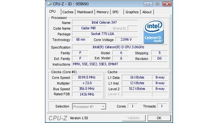 Prozessoren - Neuer Taktweltrekord: 8.199 MHz