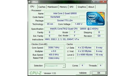 CPU-Z - Neue Version 1.53 des CPU-Tools