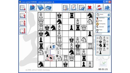 Crazy Symbol Sudoku - Probierversion zum Knobeln